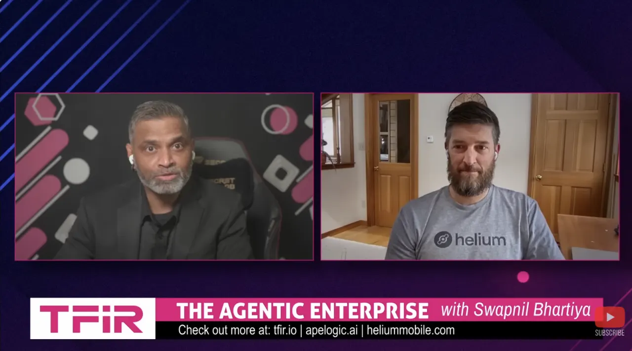 Helium Mobile interview on TFiR — The Agentic Enterprise